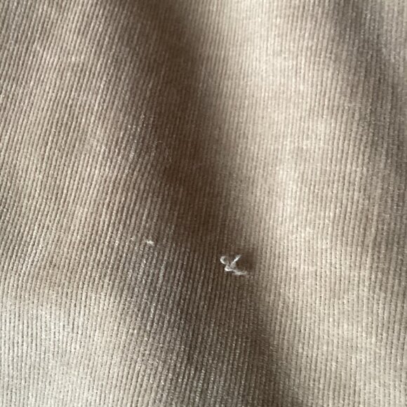 Lady Hathaway Women's Corduroy Brown Wide Leg Pants Size 12  Y2K Cotton Spandex - Picture 8 of 9